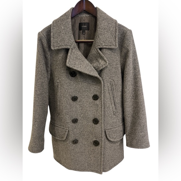 J.Crew Men’s Dock Peacoat with Thinsulate